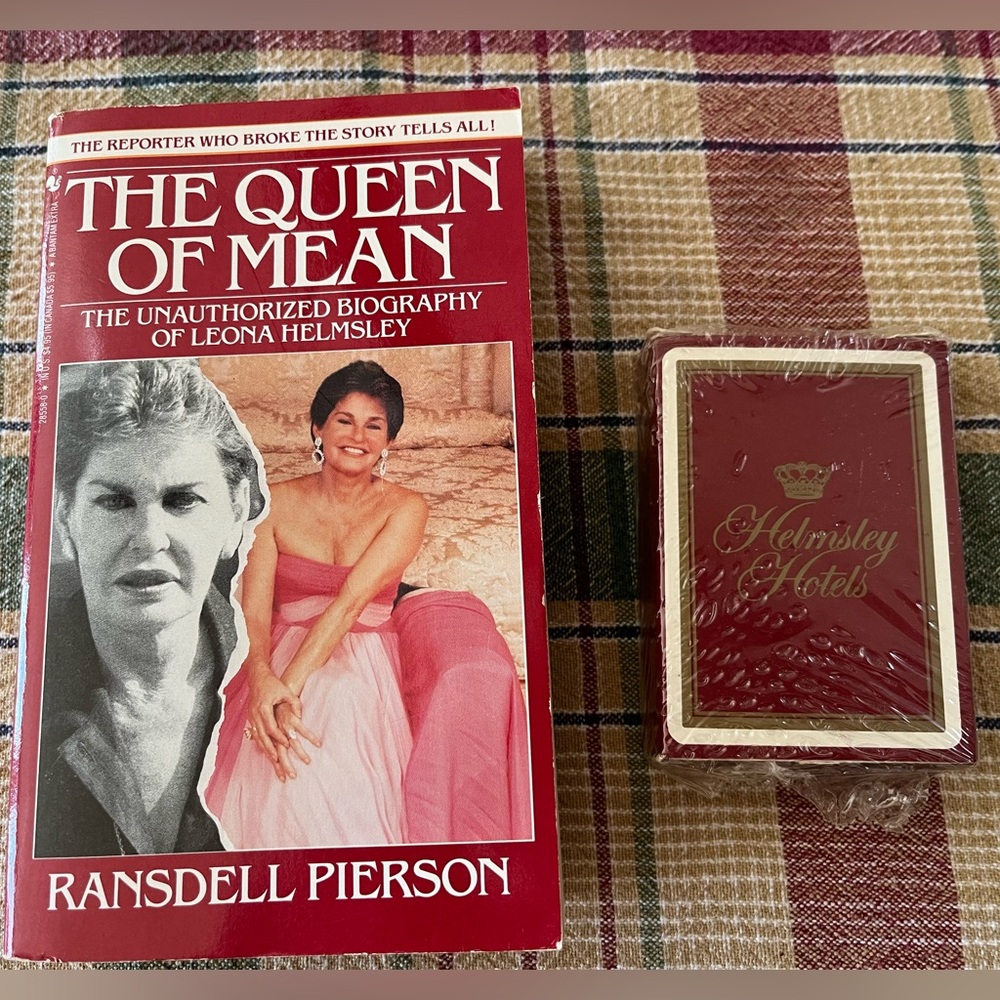 Leona Helmsley Biography & Helmsley Hotel Playing Cards